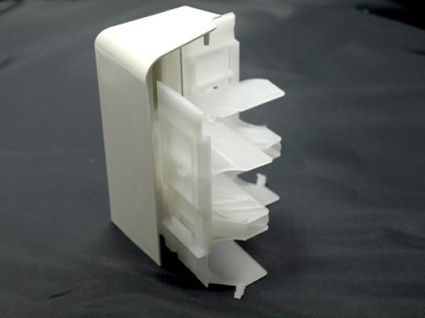 Außeneck-Set für SLL 124 mm weiß